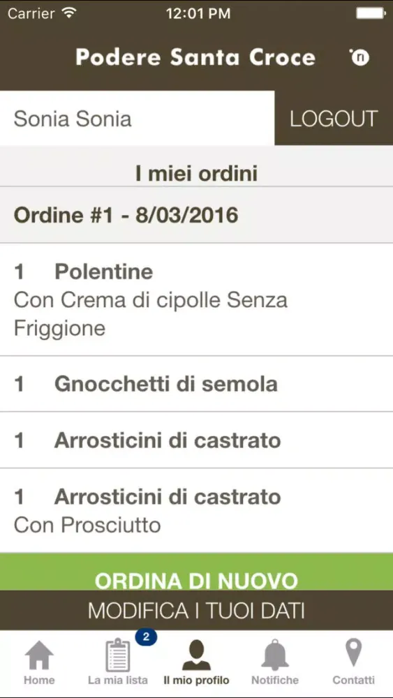 Tangkapan layar Podere Santa Croce