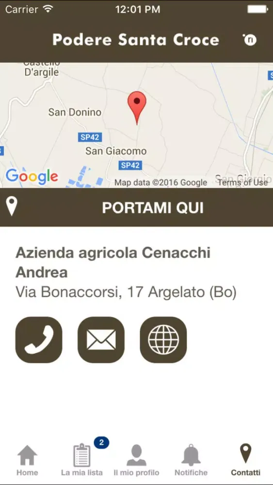 Tangkapan layar Podere Santa Croce