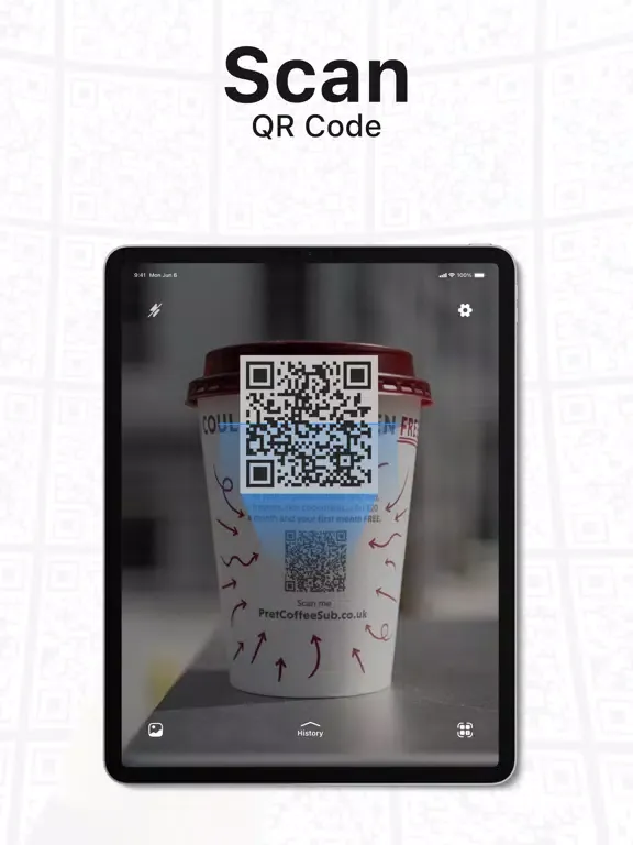 QR Code ® iPad  स्क्रीनशॉट