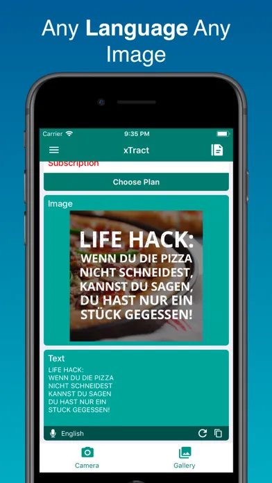 Capturas de pantalla de xTract - OCR scanner & reader