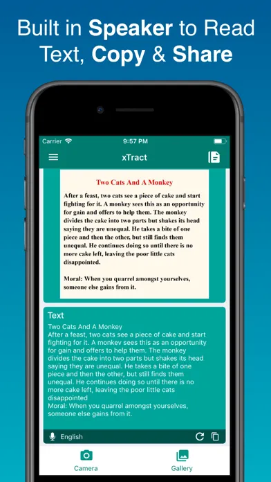 Capturas de pantalla de xTract - OCR scanner & reader
