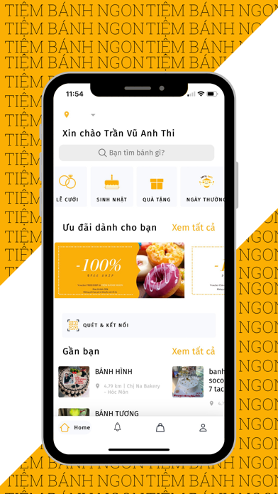 Capturas de tela do Măm Măm (Tiệm Bánh Ngon)