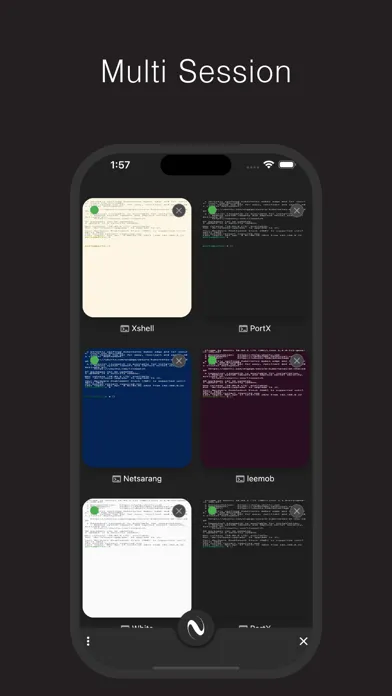 Скриншоты PortX - SSH, SFTP Client