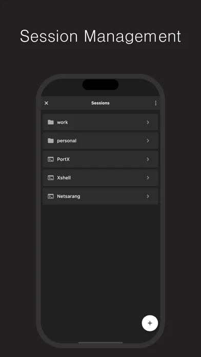 Скриншоты PortX - SSH, SFTP Client