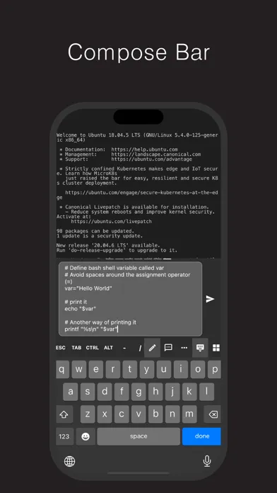 Скриншоты PortX - SSH, SFTP Client