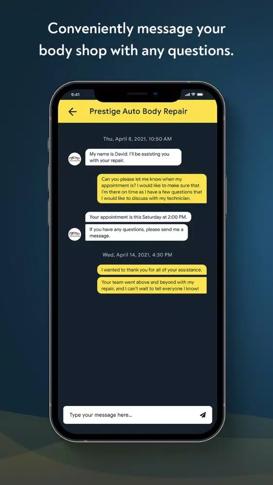 Ảnh chụp màn hình của Start2Finish Auto Body Repair
