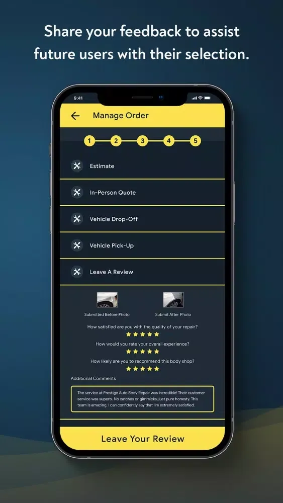 Ảnh chụp màn hình của Start2Finish Auto Body Repair