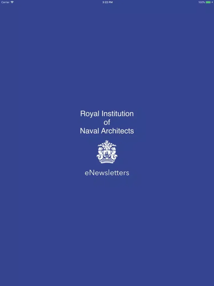 RINA eNewsletters iPad 应用截图