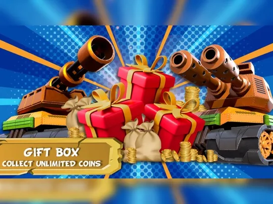 Ảnh chụp màn hình của Tank Battles 2D iPad 