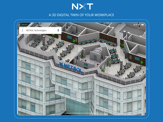 Ảnh chụp màn hình của NXT - NETSOL Smart Workplace iPad 