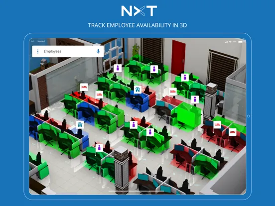 Ảnh chụp màn hình của NXT - NETSOL Smart Workplace iPad 