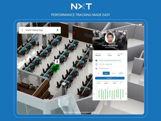 Ảnh chụp màn hình của NXT - NETSOL Smart Workplace iPad 