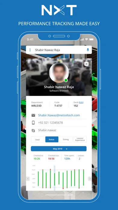 Ảnh chụp màn hình của NXT - NETSOL Smart Workplace