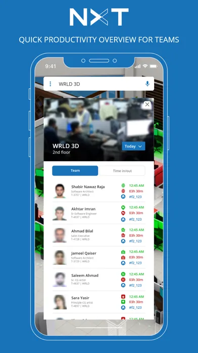 Ảnh chụp màn hình của NXT - NETSOL Smart Workplace