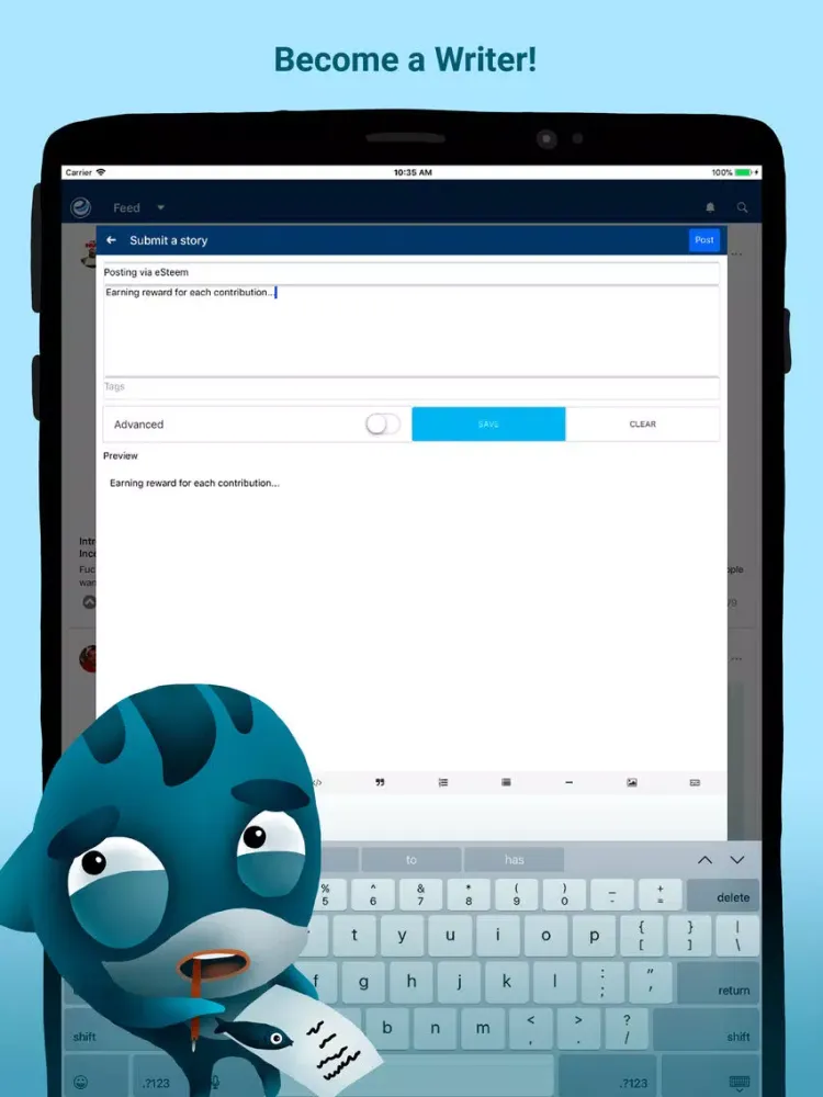 eSteem Mobile iPad 應用截圖