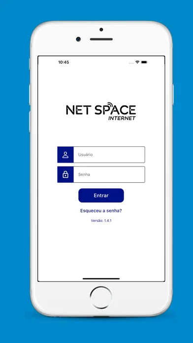 Capturas de tela do Netspace - Amélia Rodrigues