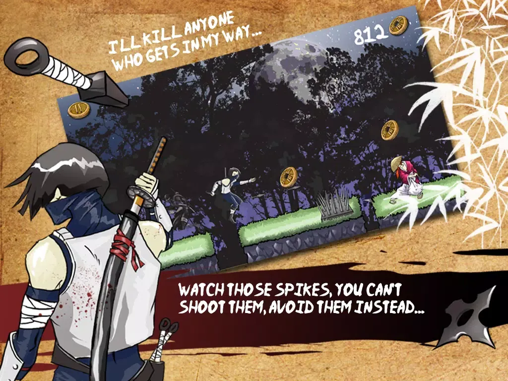 Agent Ninja Rush iPad  Screenshots