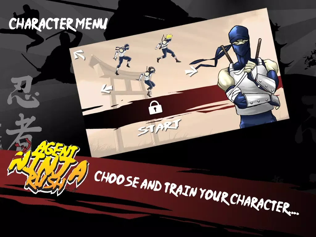 Agent Ninja Rush iPad  Screenshots