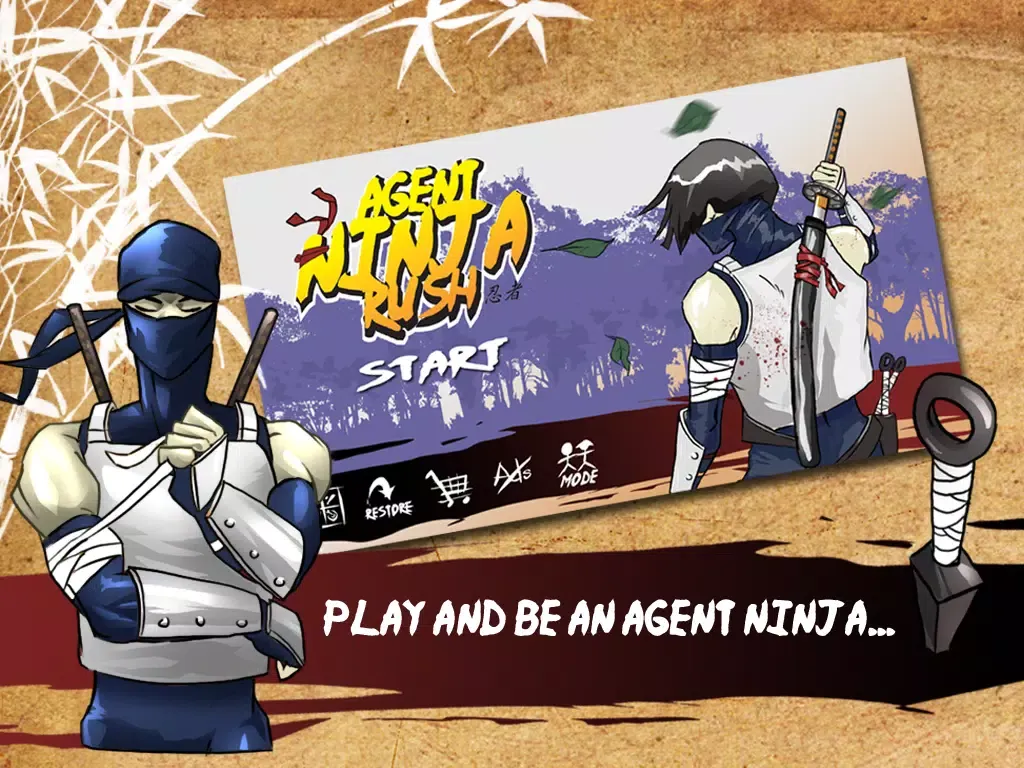 Agent Ninja Rush iPad  Screenshots