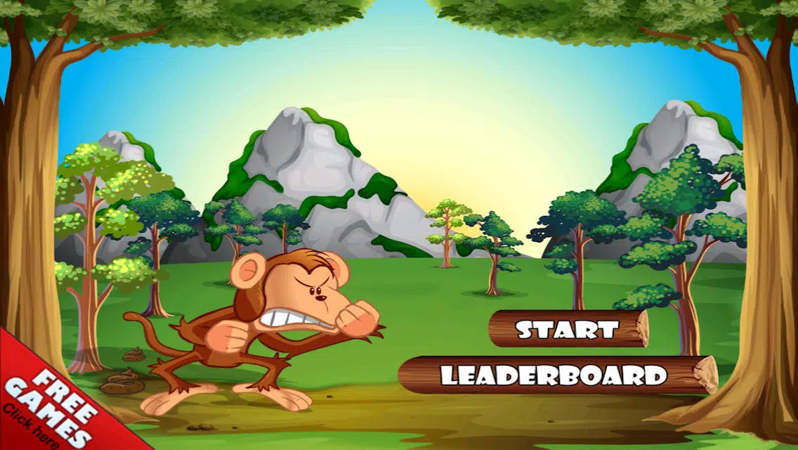Angry Monkey Mud Toss Fight Screenshots