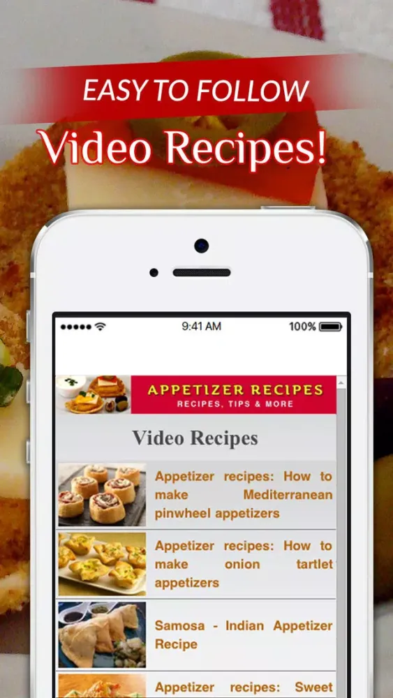 Appetizer Recipes+ سکرین شاٹس