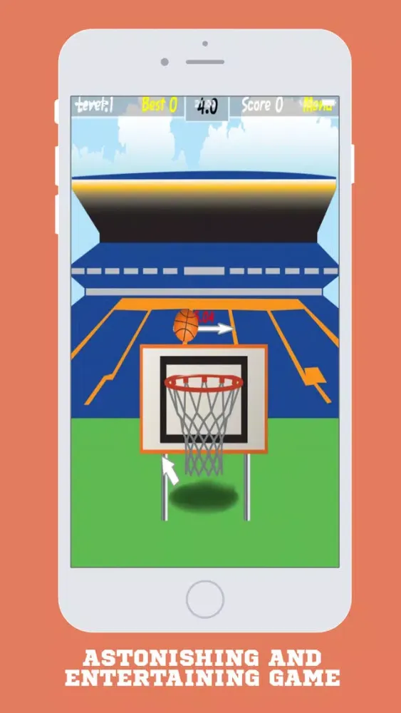 Basketball Flick City Hoops Champions: Perfect Toss Wins Pro স্ক্রিনশট
