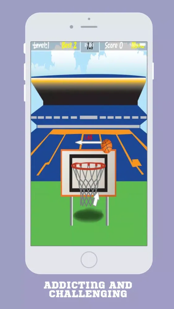 Basketball Flick City Hoops Champions: Perfect Toss Wins Pro স্ক্রিনশট