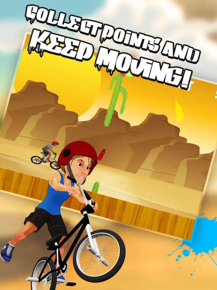 BMX Biker Racing Mayhem: Xtreme Mad Stunt Skills iPad  سکرین شاٹس