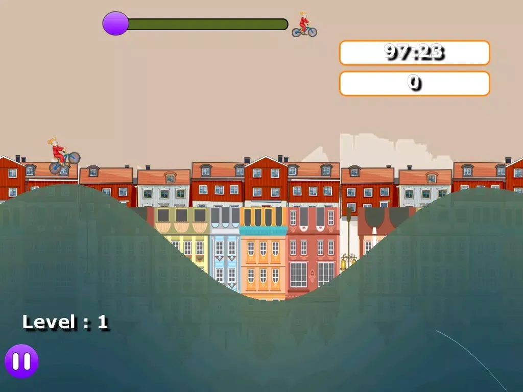 Granny BMX Biker Rush iPad  Screenshots