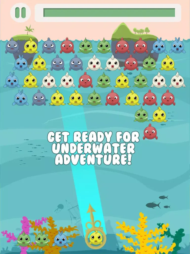 Capturas de tela do Bubble Fish Popper iPad 