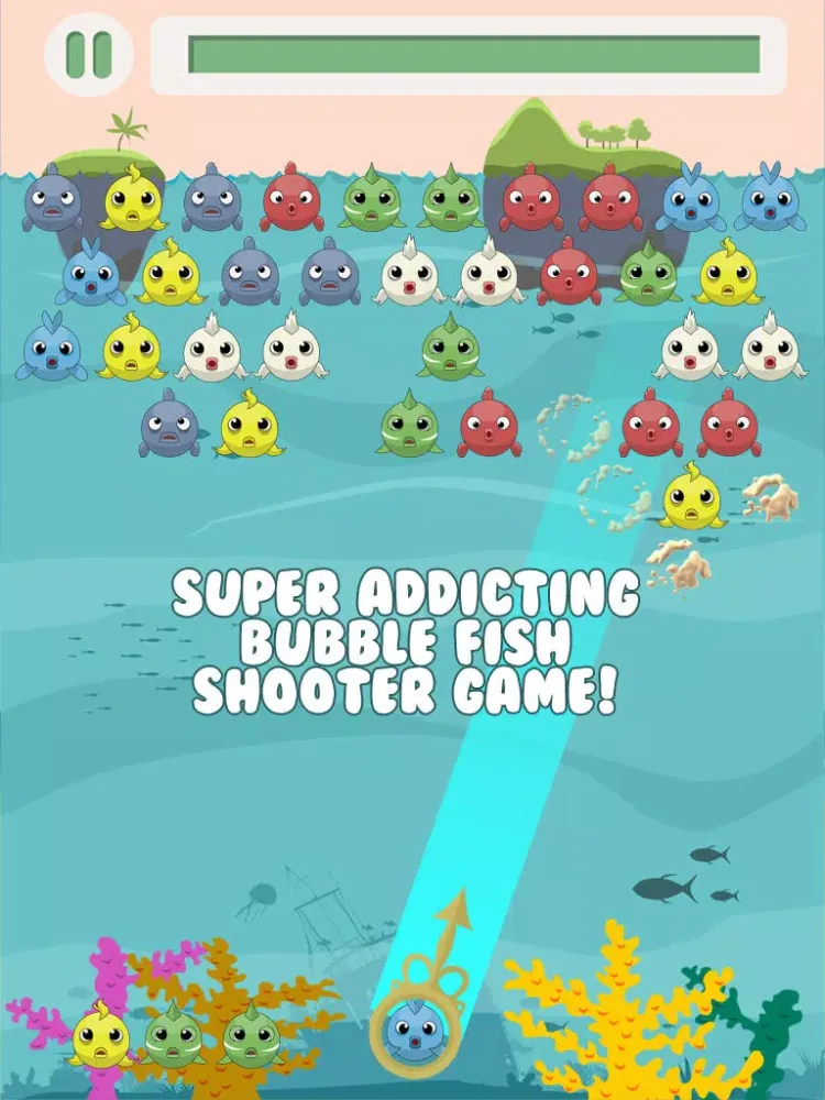 Capturas de tela do Bubble Fish Popper iPad 