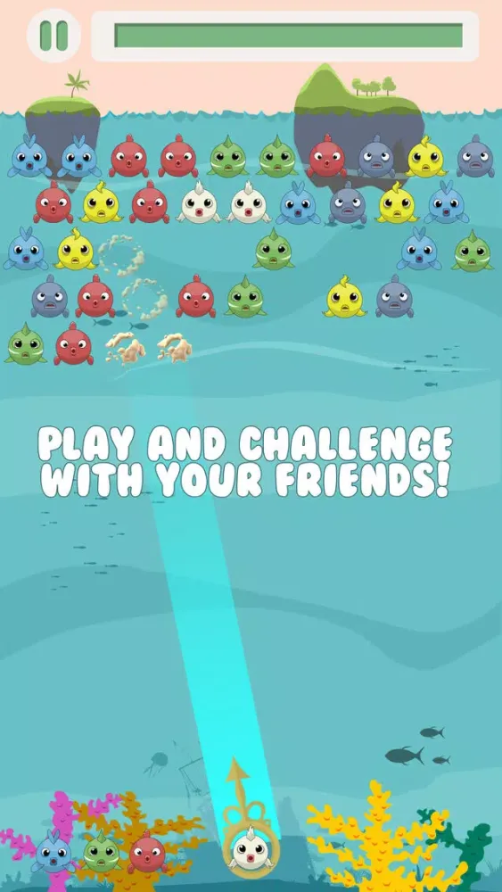 Capturas de tela do Bubble Fish Popper