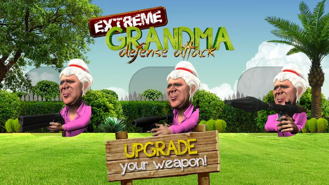 Extreme Grandma Defense Attack应用截图