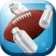 Football Toss Flick Can Knockdown