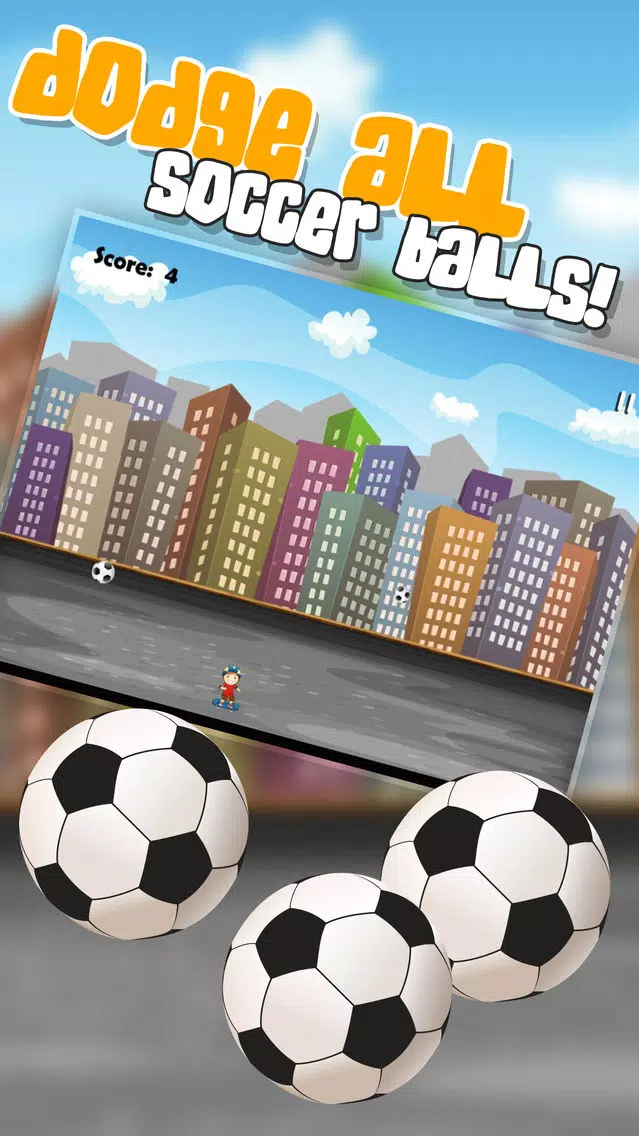 Halfpipe Skateboarder Rush: Don't Touch the Bouncy Balls应用截图