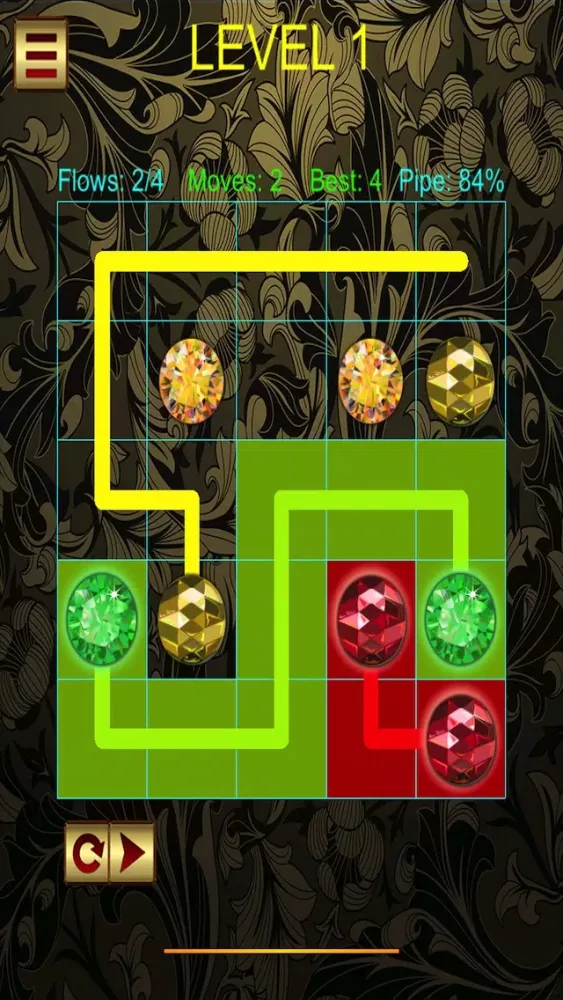 Tangkapan skrin Jewel Connect Lines