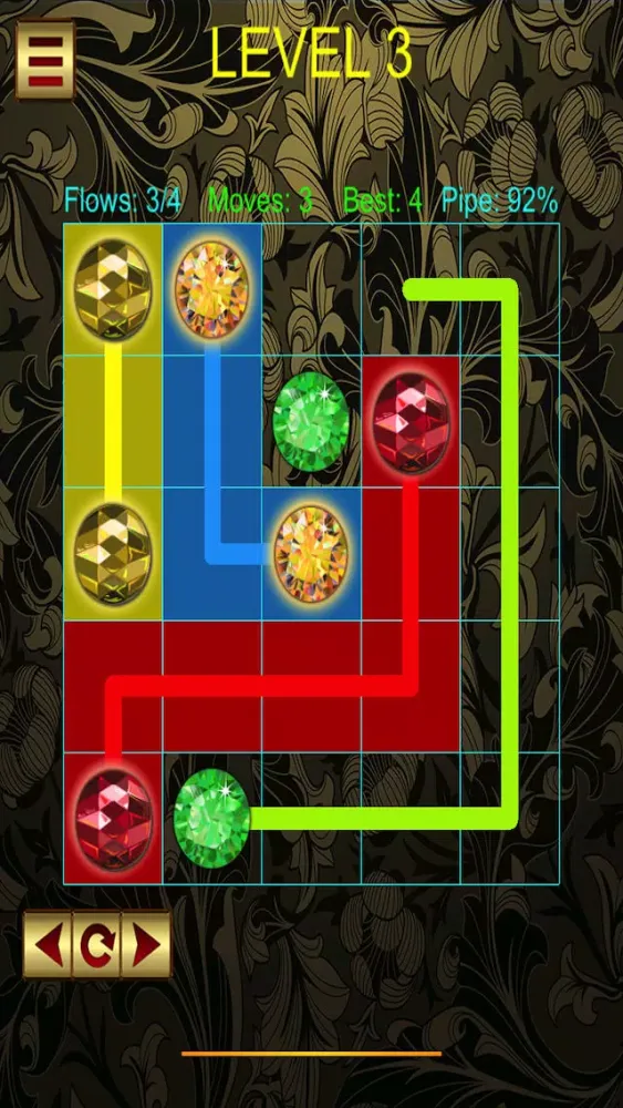 Tangkapan skrin Jewel Connect Lines