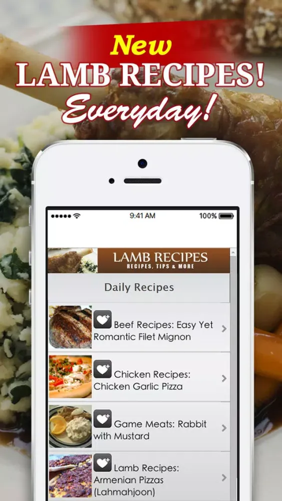 Скриншоты Lamb Recipes++