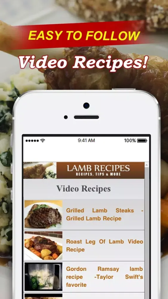Скриншоты Lamb Recipes++