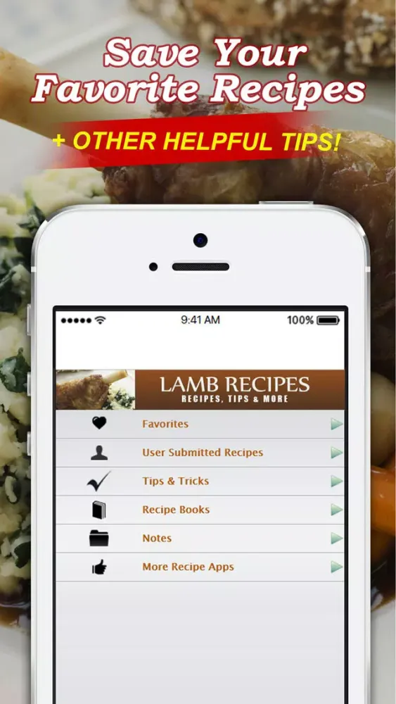 Скриншоты Lamb Recipes++