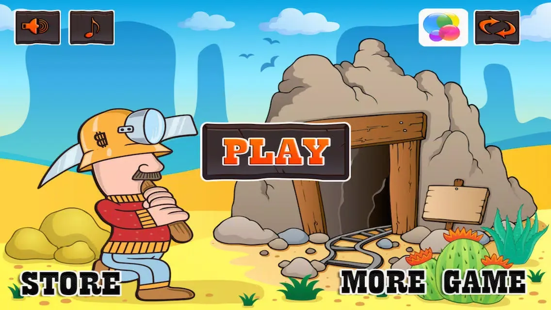 ภาพหน้าจอของ Mini Gold Mine Rush: Tiny Exploration Survival Adventure