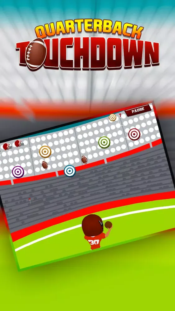 Quarterback Touchdown Target: Win the Big Football Game應用截圖