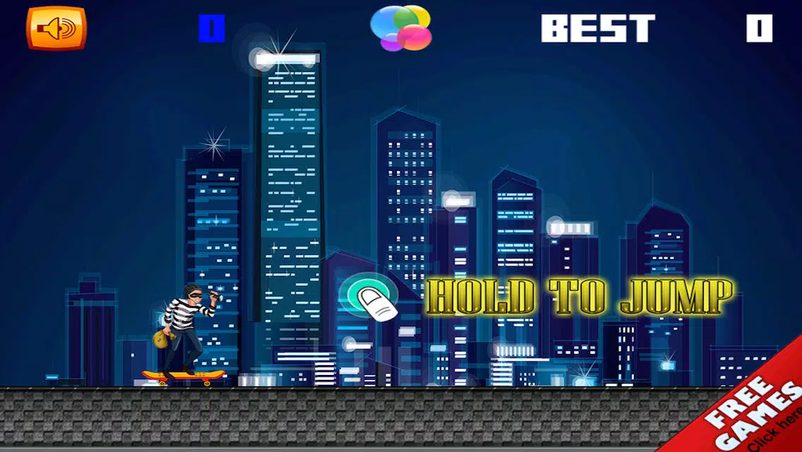 Robber Jack Jail Break Chase: Escape the Cops 스크린샷