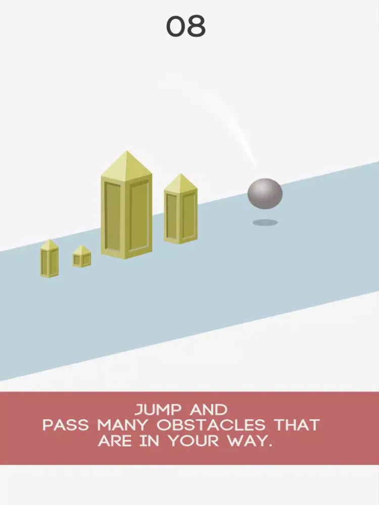 Rolling Ball Triple Bounce iPad  Ekran Görüntüleri