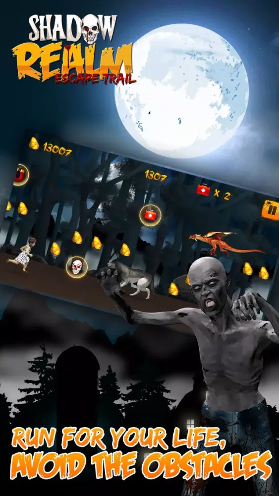 Zrzuty ekranu Shadow Realm Escape Trail