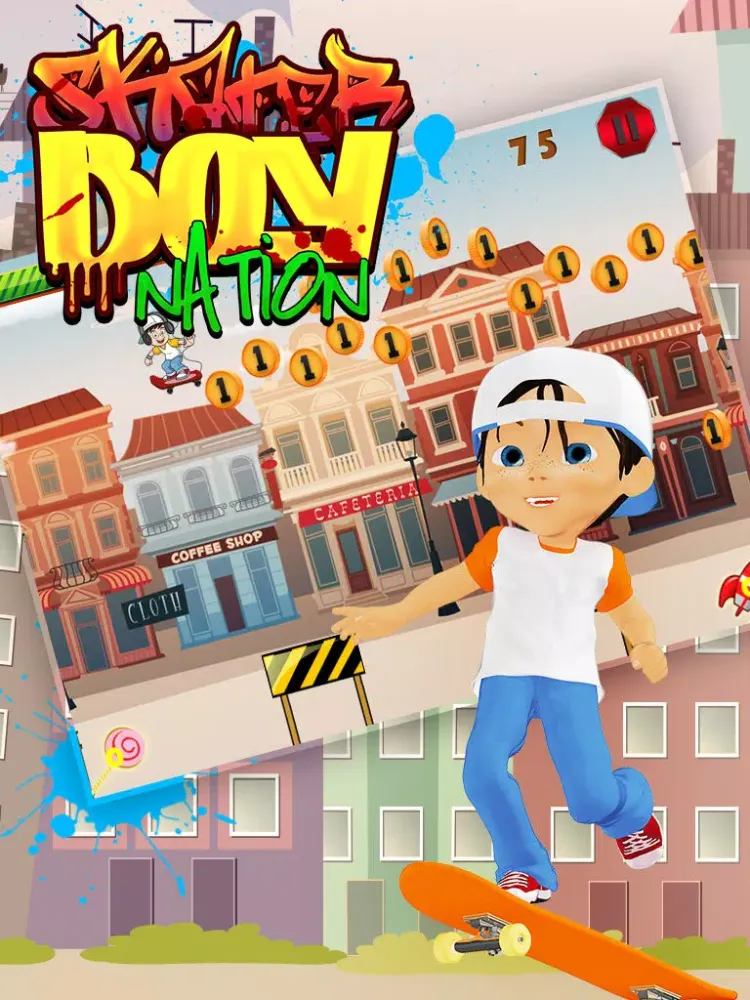 Skater Boy Nation: Extreme Rider Hero iPad  スクリーンショット
