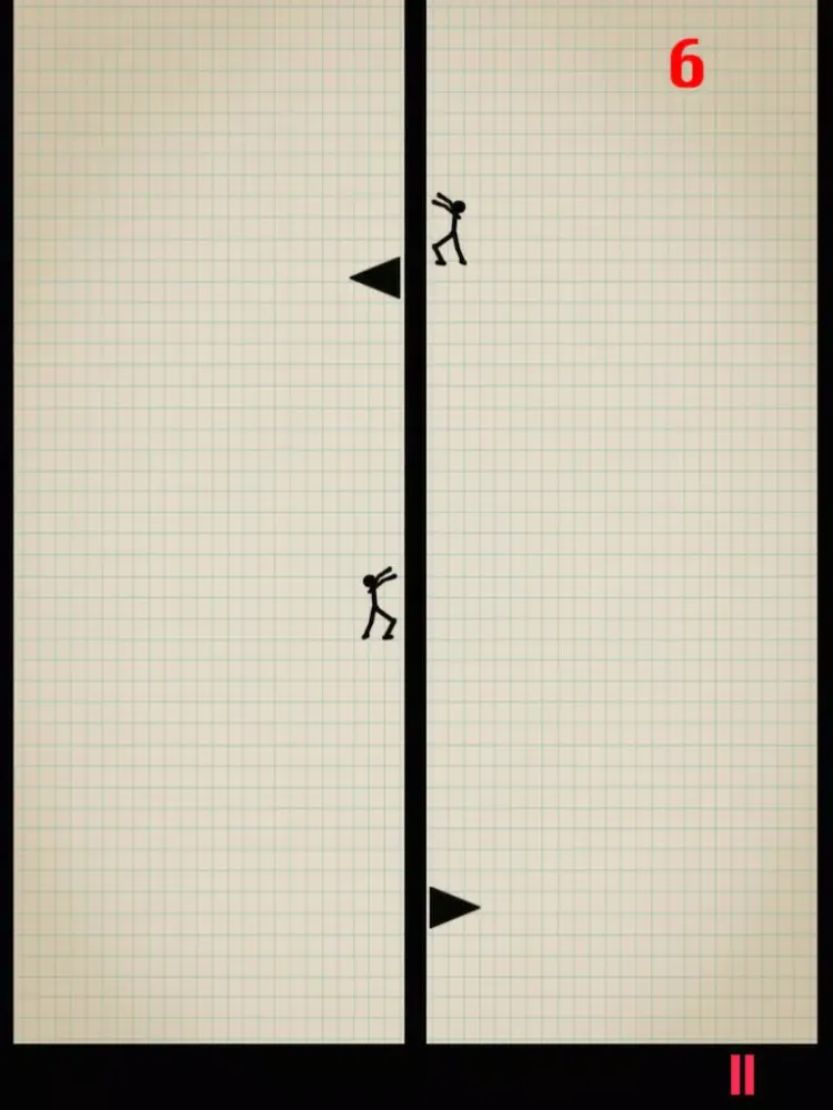 Ảnh chụp màn hình của Stickman Doodle Thief Fall: Amazing Jump Adventure iPad 