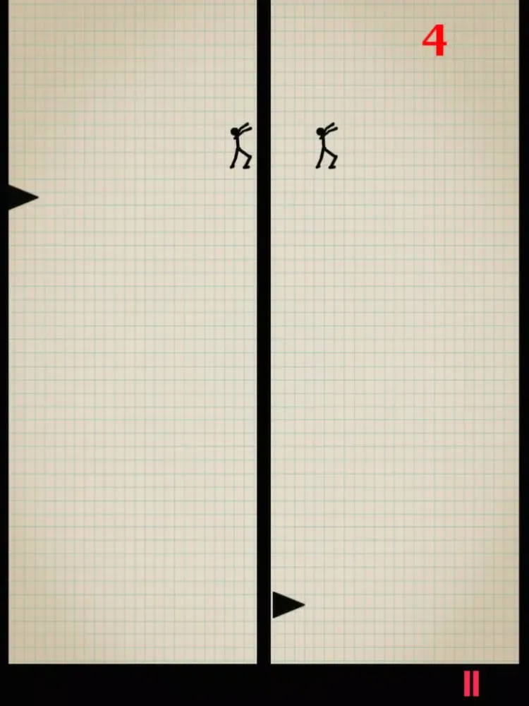 Ảnh chụp màn hình của Stickman Doodle Thief Fall: Amazing Jump Adventure iPad 