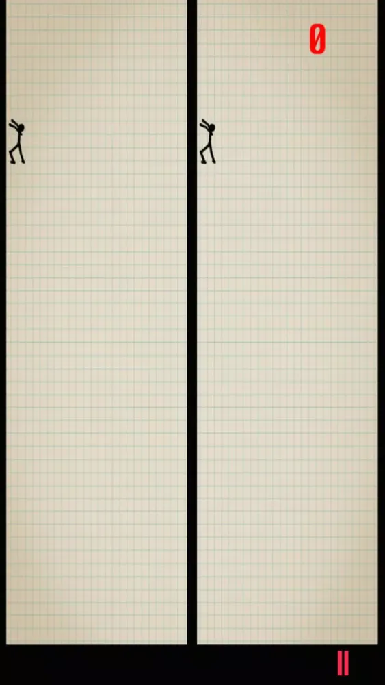 Ảnh chụp màn hình của Stickman Doodle Thief Fall: Amazing Jump Adventure