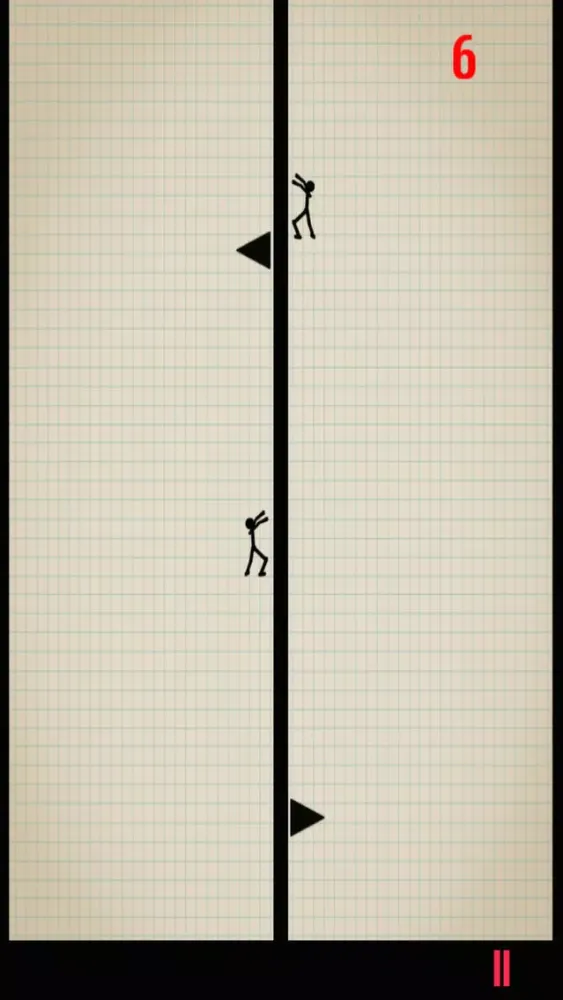 Ảnh chụp màn hình của Stickman Doodle Thief Fall: Amazing Jump Adventure